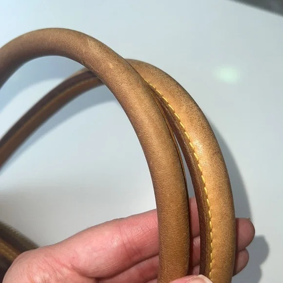 Authentic Louis Vuitton Lock It Horizontal Shoulder Bag LV Monogram Brown Tan - Picture 13 of 17